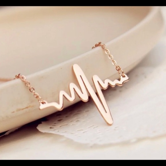 EKG necklace - Picture 2 of 3